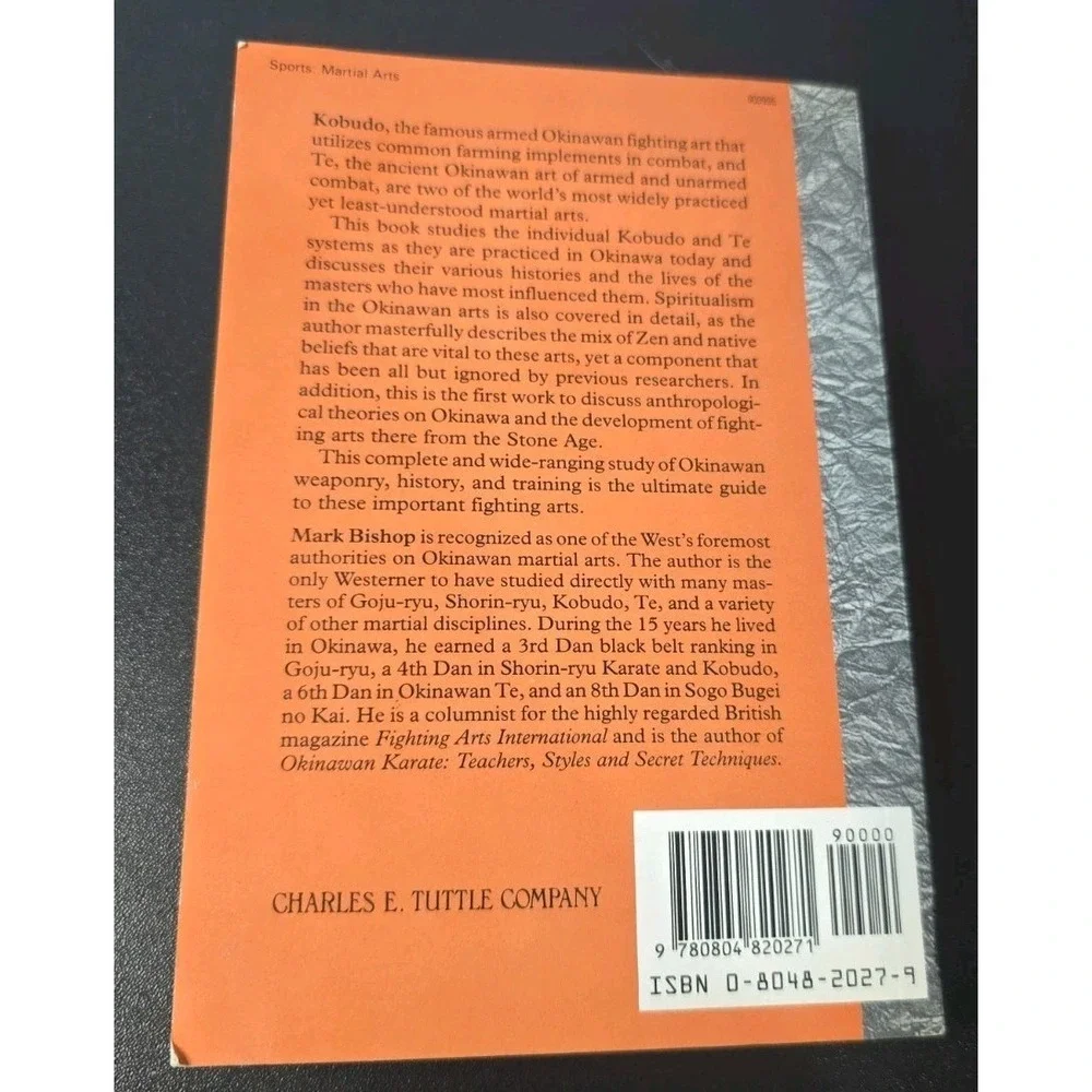 Zen Kobudo - Mark Bishop: Okinawan Weaponry, 1996 PB; ISBN 0804820279